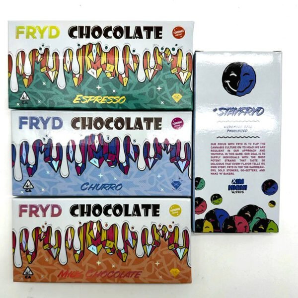 Fryd THC Chocolate Bars 1000MG 1