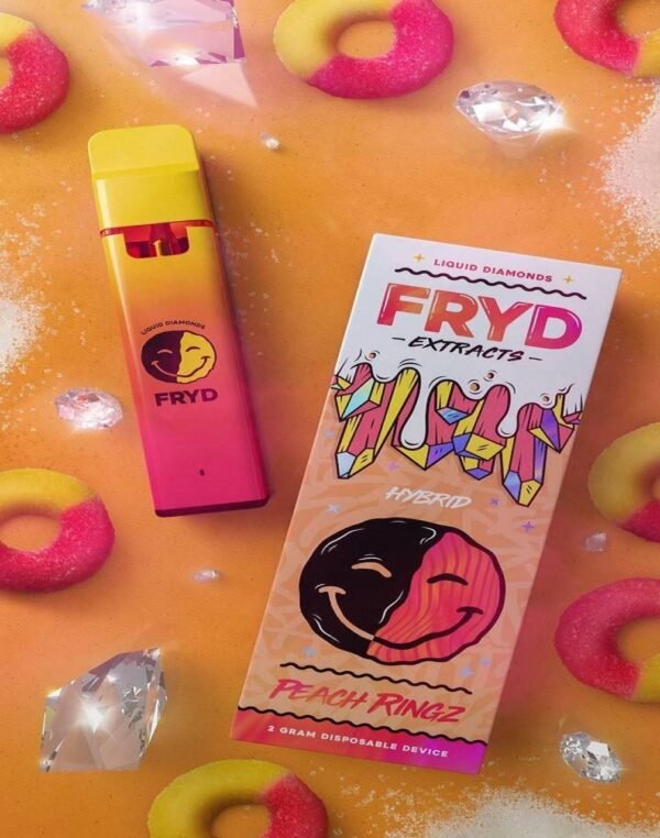 Peach Ringz Fryd Disposable